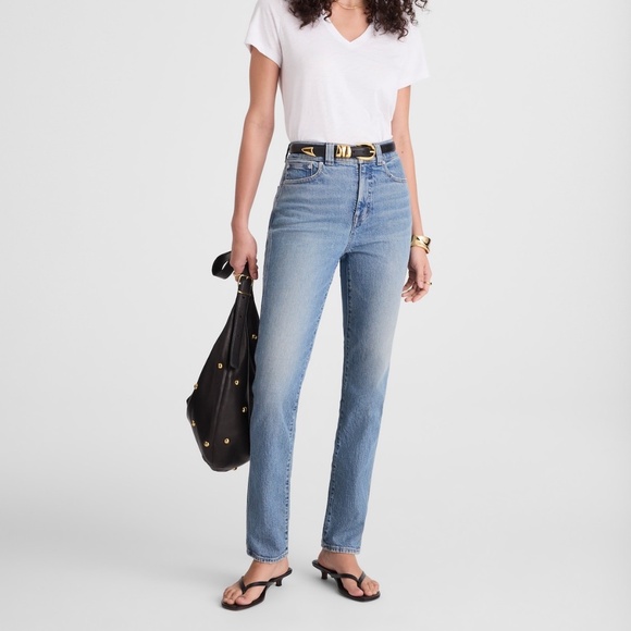 Madewell The Curvy Perfect Vintage Jeans Petite Size 24P High Rise NWT - Picture 1 of 16